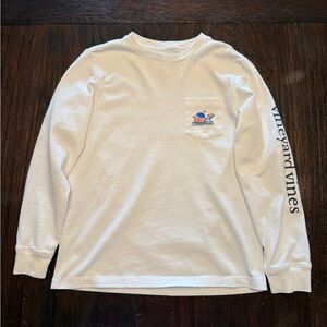 Vineyard Vines White Long Sleeve Shirt